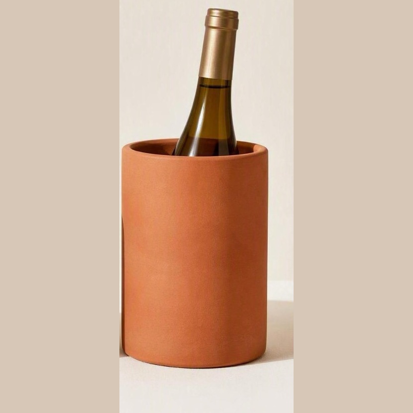 ArielMC Evaporative Terracotta Wine & Champagne Cooler